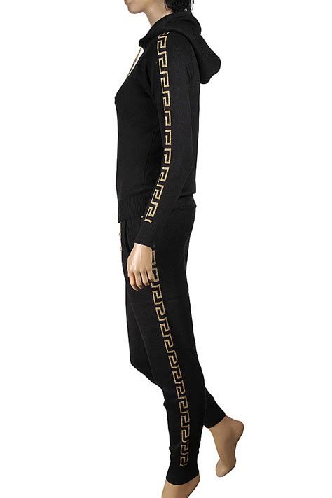 versace tracksuit women's|versace pantsuit.